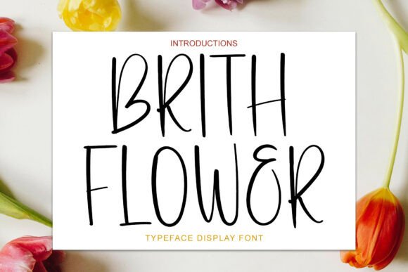 Birth Flower: The Ultimate Display Font for Elegant Design