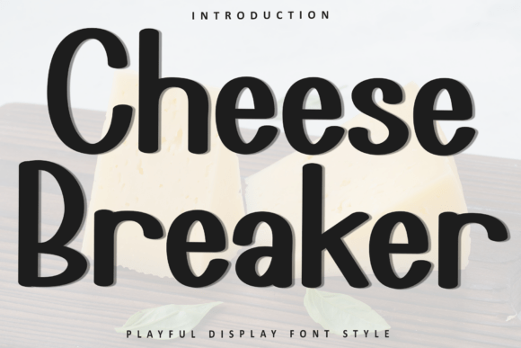 Cheese Breaker: A Festive Typeface for Holiday Editorial Design