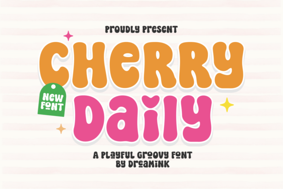 Cherry Daily: The Playful Display Font for Scroll-Stopping Campaigns