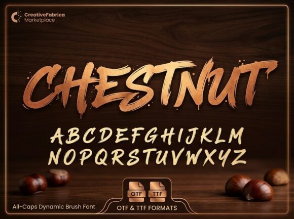 Chestnut: A Dynamic Display Typeface for Editorial Design