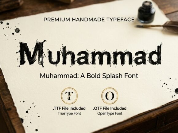 Choosing Muhammad: A Stunning Display Typeface for Editorial Design