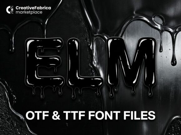 Elm: The Visceral Display Font for Dark Editorial Design