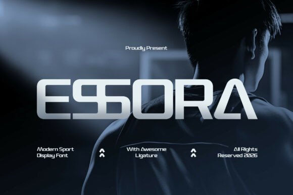 Essora: The Modern Sport Display Font for High-Performance Web Design