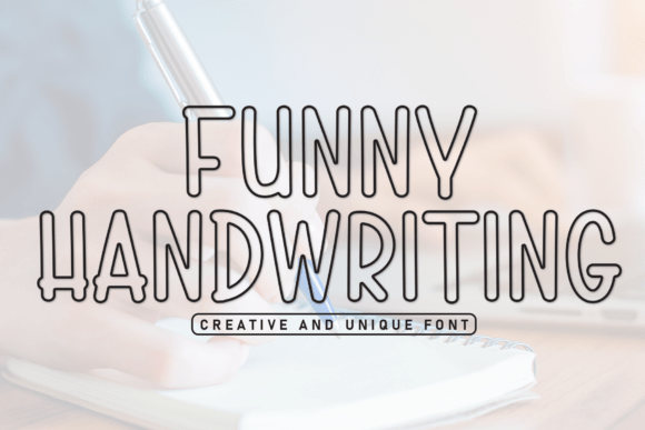 Funny Handwriting: A Delightful Display Typeface for Editorial Projects
