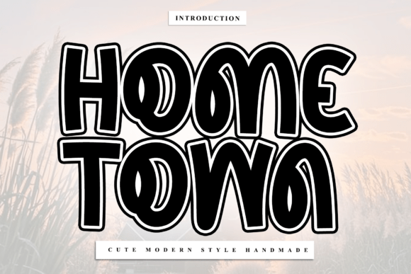 Home Town: The Premium Script Font for Scroll-Stopping Campaigns