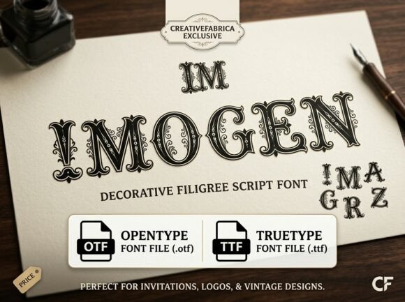 Imogen: The Stunning Display Font for Modern Web Design