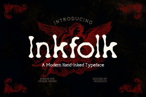 Inkfolk: The Modern Hand-Inked Typeface for High-Impact Campaigns
