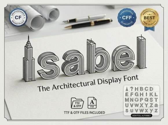 Isabel: A Stunning Display Font for Bold Brand Identity