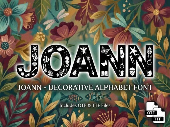 Joann: A Stunning Display Font for Handmade Creators