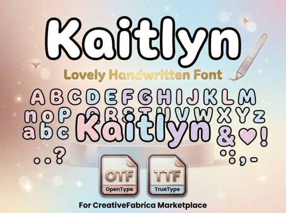 Kaitlyn: A Stunning Display Typeface for Bold Branding