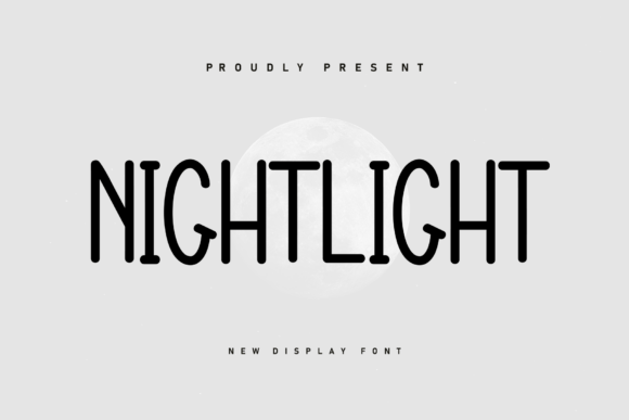 Nightlight: A Sweet Handwritten Display Font for Cozy Web Design