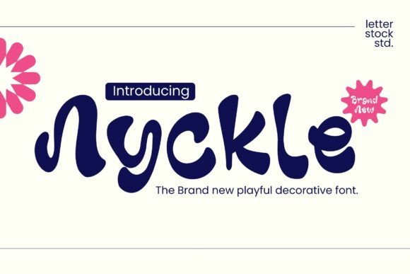 Nyckle: The Playful Decorative Font for Vibrant Campaigns