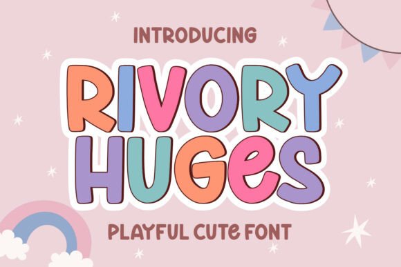 Rivory Huges: The Playful Display Font for Handmade Brands