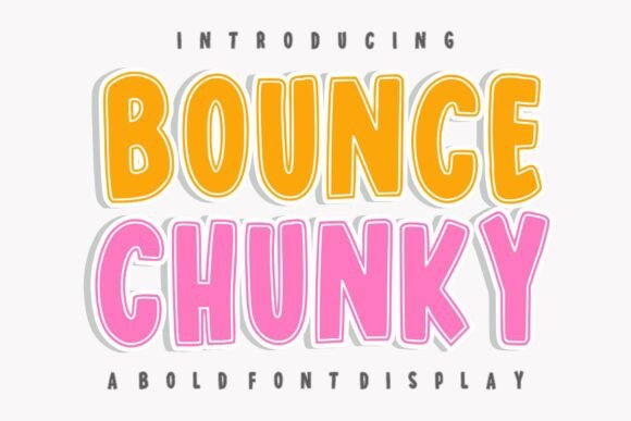 Why Bounce Chunky Is the Perfect Display Font for Modern Editorial Design