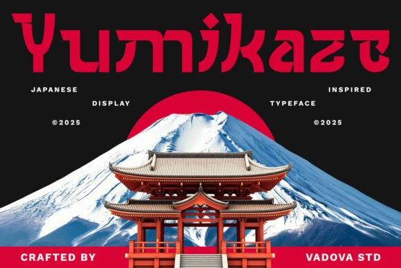 Yumikaze: The Japanese-Inspired Display Font for Modern Editorial Design