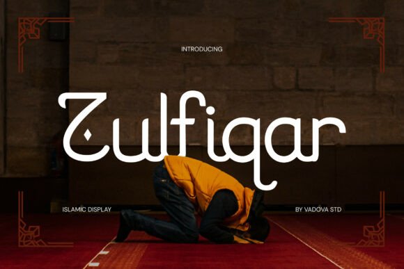 Zulfiqar: The Premium Display Font for Modern Islamic Branding